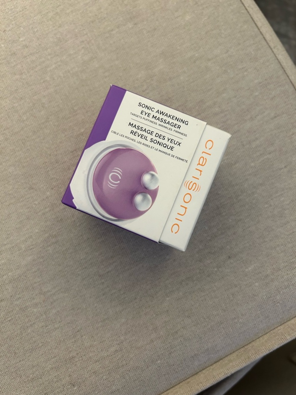 NWT Clarisonic Sonic Awakening Eye Massager - Purple